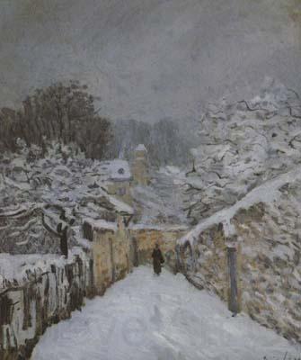 Alfred Sisley Snow at Louveciennes (san21) Spain oil painting art